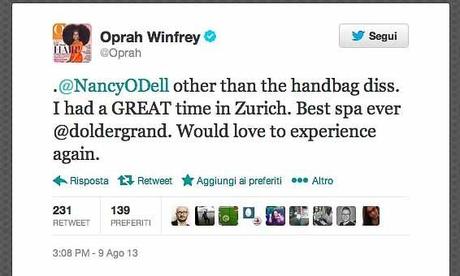 Oprah mi legge.