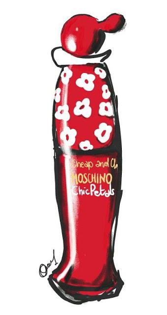 MOSCHINO CHIC PETALS...