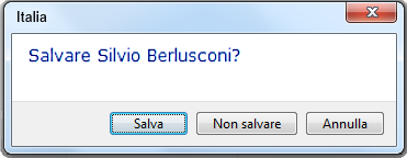 Salvo Berlusconi.