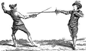 Duello tra due spadaccini spagnoli