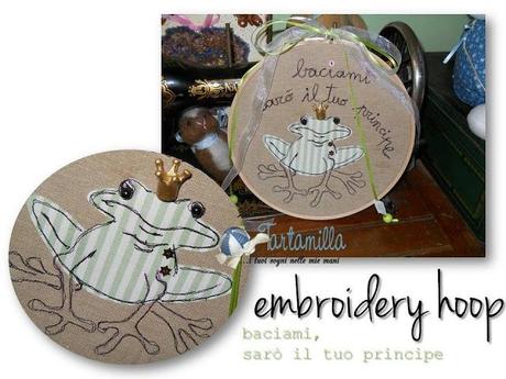 Embroidery hoop... pazzia!!!