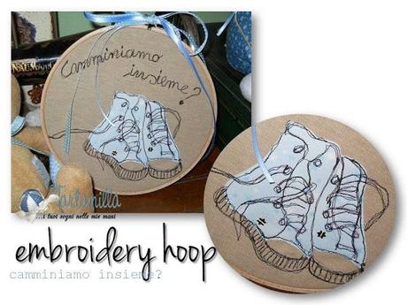 Embroidery hoop... pazzia!!!