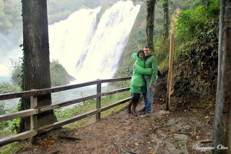 Cascate delle Marmore: il punto più vicino al secondo salto è nel sentiero numero 2! 