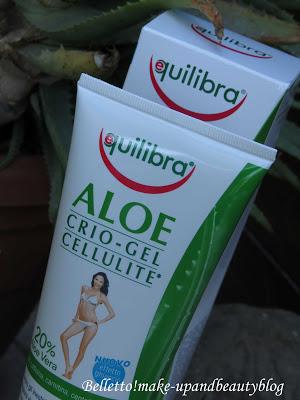 Equilibra: quattro reviews per quattro prodotti! latte doposole Aloe vera, Crio gel cellulite, Aloe dermo-gel multiattivo e maschera nutriente e purificante