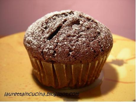 Muffin al doppio cioccolato