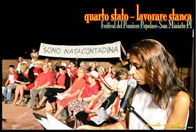 quarto stato: lavorare stanca; un'epopea emozionante