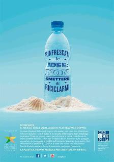 In vacanza il riciclo degli imballaggi in plastica vale doppio