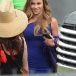 Sofia Vergara e le sue curve…sul set di “Chef” a Miami (foto)