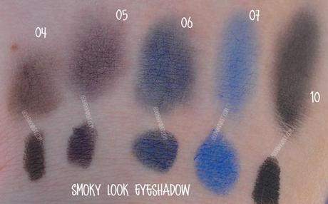 Swatches coll. Dark Heroine di Kiko ~ parte II