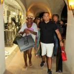 Mary J. Blige, la regina dell'hip hop fa shopping a Porto Cervo col marito05