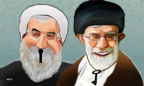 iran khamenei rohani arab news