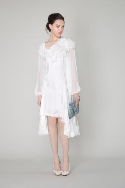French classical princess style – Marchesa 2014 early spring vacation series of women