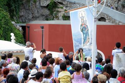 Madonna di Positano. Festa dell' Assunzione della Beata Vergine Maria