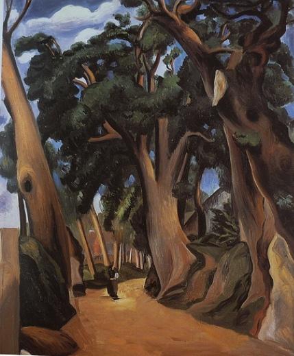 Derain-La-strada-di-Castel-Galdolfo-1921