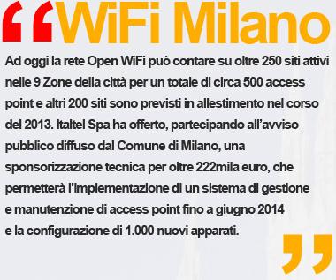 wifi Milano free