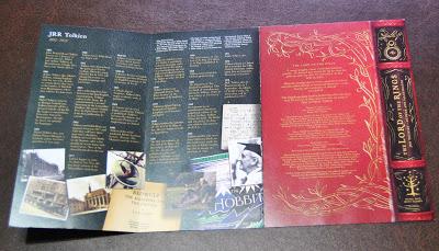 Il Commemorative Presentation Pack per i 50 anni di The Lord of the Rings, 2004