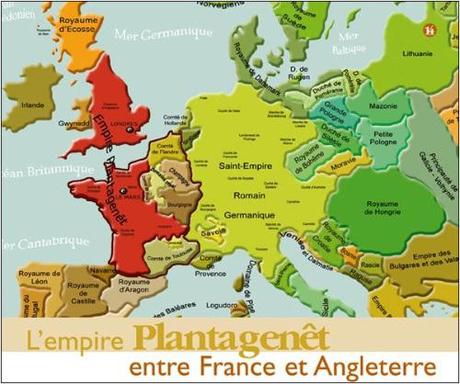 I plantageneti governarono nei secoli XII e XIII su un'area che si estendeva dai Pirenei all'Irlanda, comprendendo sia metà della Francia medievale che l'Inghilterra e l'Irlanda.