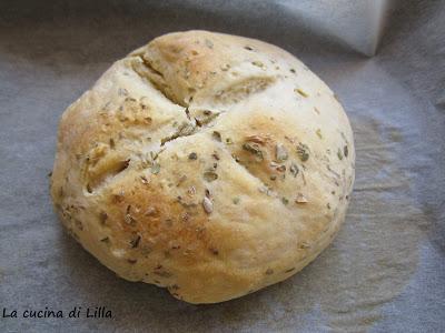 Pizza e pane: Paninetti all'origano con lievito madre