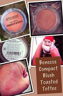 Benecos Compact Blush Toasted Toffee