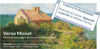 SGUARDI E PAROLE:  Contest di Athenae Noctua,  Antibes vista dal plateau Notre-Dame, MONET