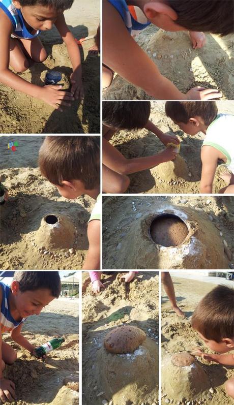 ESPERIMENTI IN SPIAGGIA: ATTENZIONE, ERUZIONI IN CORSO