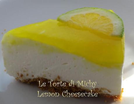 Cheesecake light al limone (Lemon cheesecake)