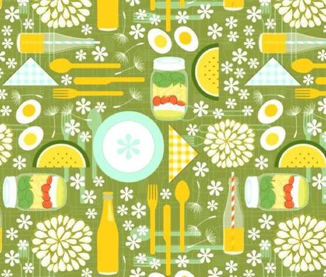 PATTERNPRINTS JOURNAL VA IN VACANZA / PICNIC PATTERNS DA SPOONFLOWER CONTEST