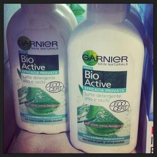 Garnier - Bio Active - Latte detergente viso e occhi