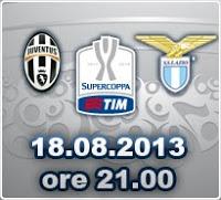 Calcio, Supercoppa TIM 2013: Juventus-Lazio alle 21.00 all'Olimpico di Roma e in tv su Rai 1 e Rai HD