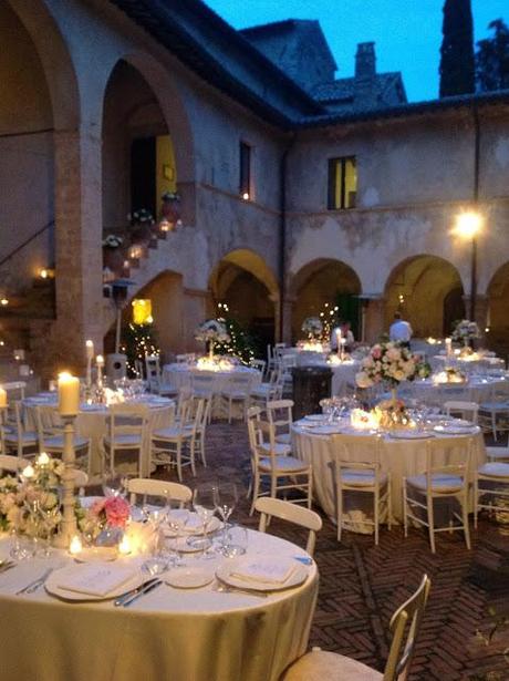 Umbria: wedding under a starry sky