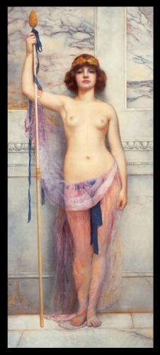 John William Godward: La vestale (1893)