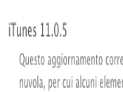 Apple rilascia iTunes 11.0.5 corregge alcuni bugs