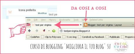 5 favicon caricata, blogger icona preferita