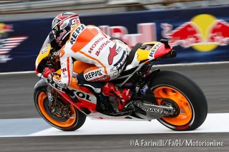 marquez indianapolis 2013 600x400 MOTOGP INDIANAPOLIS 2013: VITTORIA DI MARQUEZ, ROSSI RIMONTA ED È 4°