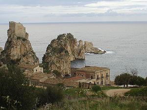 Italiano: La tonnara di Scopello