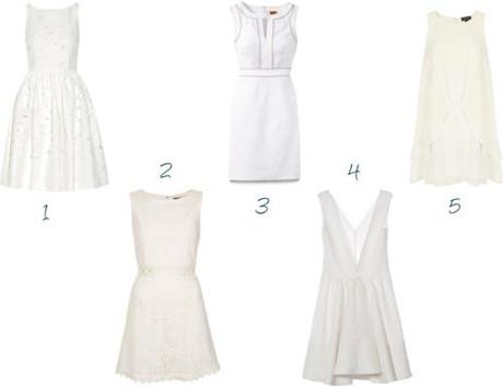 white dresses