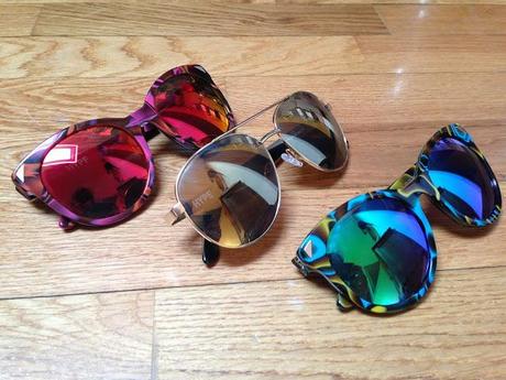 New in || Mirrored sunglasses by Hype Glass