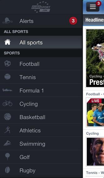 Eurosport si aggiorna alla versione 4.0.2