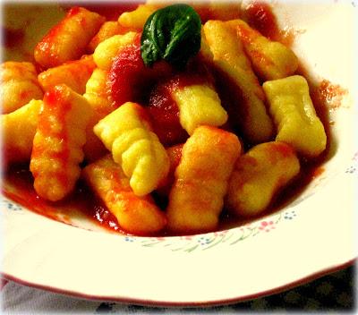 GNOCCHI ALLO ZAFFERANO CON FARINA DI KAMUT