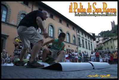 il Palio di San Rocco ed il Botafumeiro