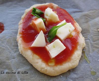 Pizza e pane: Pizzette con lievito madre