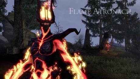 the elder scrolls online flame atronach trailer