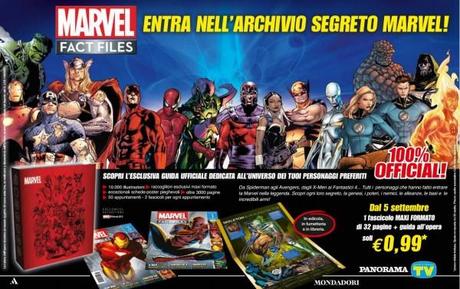 Mondadori presenta Marvel Fact Files, la guida 100% ufficiale alluniverso Marvel Mondadori Marvel Comics 