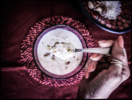 Kheer - Budino indiano al latte, riso e zafferano