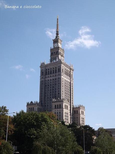 Varsavia, palazzo della cultura e della scienza