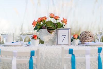 TURQUOISE & ORANGE wedding inspiration