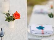 TURQUOISE ORANGE wedding inspiration