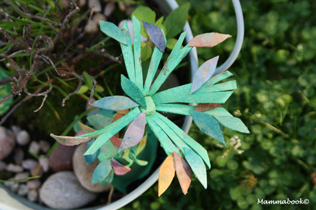 Fairy garden con il cartone delle uova – Fairy Garden with egg carton