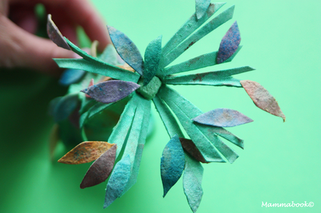 Fairy garden con il cartone delle uova – Fairy Garden with egg carton