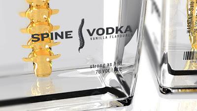 Spine Vodka: un visual concept